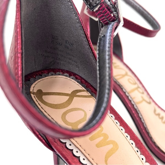 SAM EDELMAN Patti Ankle Strap Sandal - Picture 7 of 9